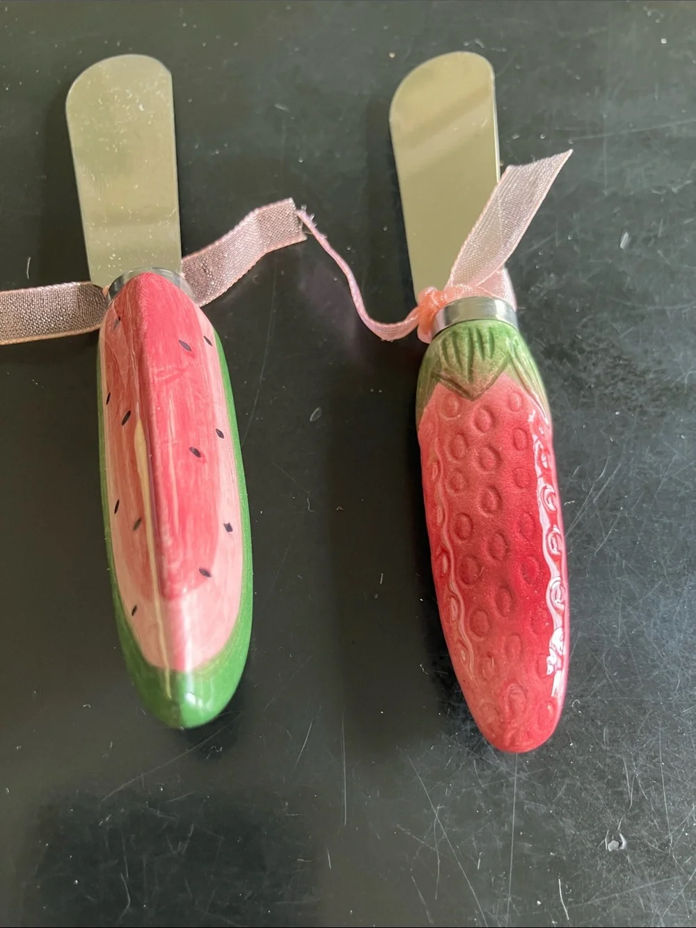 Fruit Handle Spreader Set - Grape, Banana, Watermelon, Strawberry